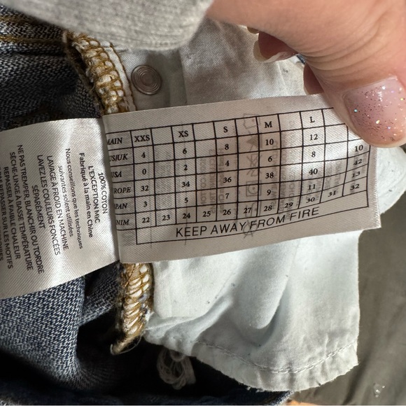 one x one teaspoon blue distressed jeans size 26 - Picture 5 of 5